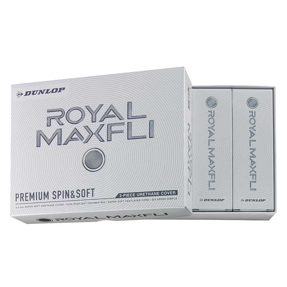 Amazon.co.jp: MAXFLI Golf Balls, Dozen (Pack of 12), Royal MAXFLI